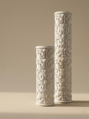Monolith Column — Architectural Plaster Totem